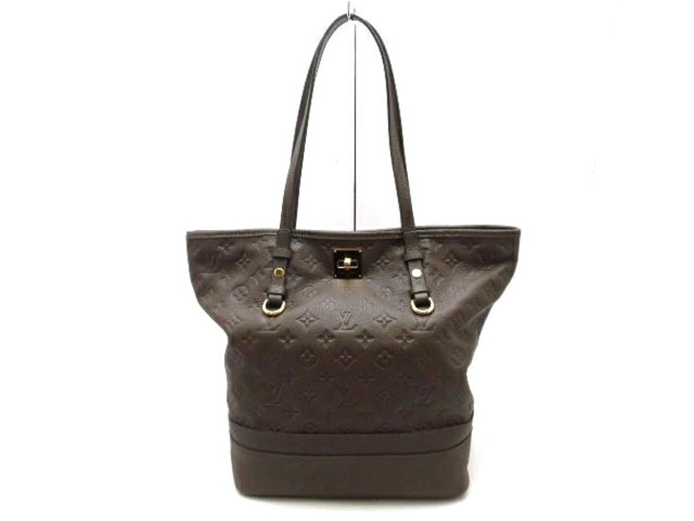 LOUIS VUITTON Citadine Tote Bag Monogram Empreinte Terre